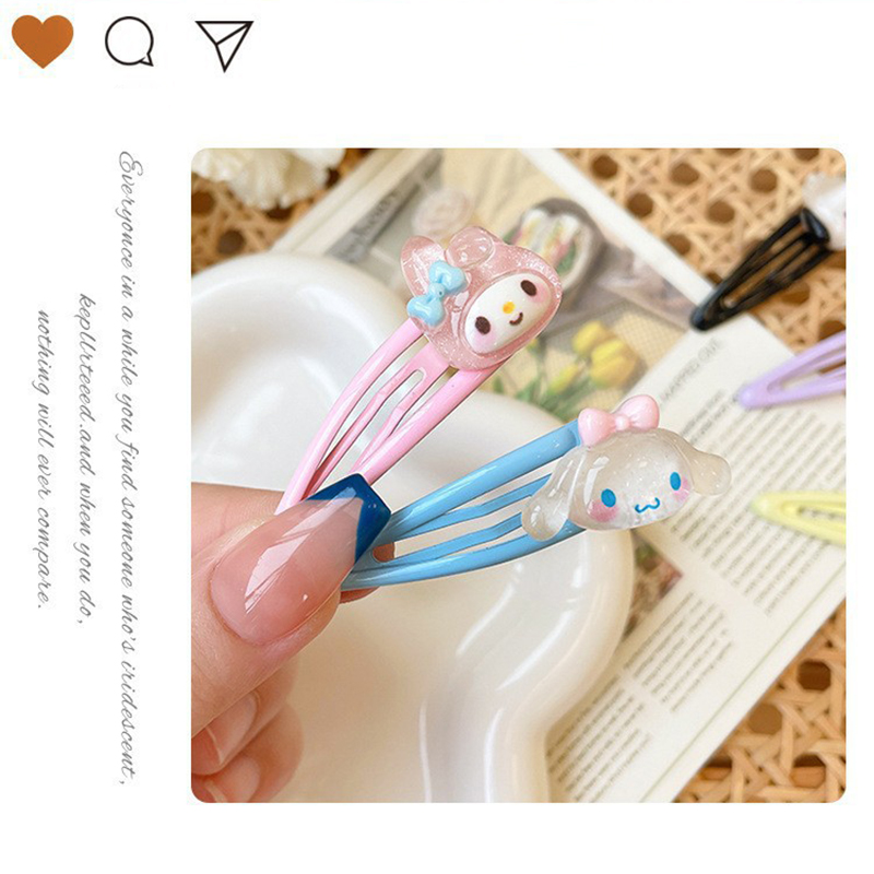 🧡⭐กิ๊บติดผม⭐🧡ตัวการ์ตูน ซานริโอ้✔️พร้อมส่งในไทย เครื่องประดับผม กิ๊ฟ กิ๊ป ผม กิ๊ปหนีบผมเกาหลี