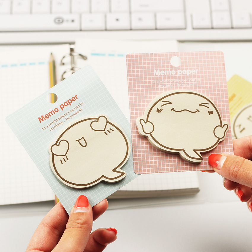 โพสต์อิท หลากอารมณ์ 7.4*9 cm ( 1ชิ้นมี 18-20 แผ่นโดยประมาณ ) ชิ้นละ 3 บาท ✔️พร้อมส่ง (🎲คละลาย) Ohwowshop