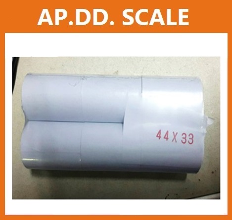 กระดาษเครื่องพิมพ์ใบเสร็จขนาดเล็ก ขนาด 44*33mm. ใช้กับเครื่องชั่งรุ่น TI-01P (จำนวน 20 ม้วน)