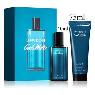 Davidoff Cool Water Eau de Toilette Travel Set (EDT 40 ml. + Shower Gel 75 ml.)