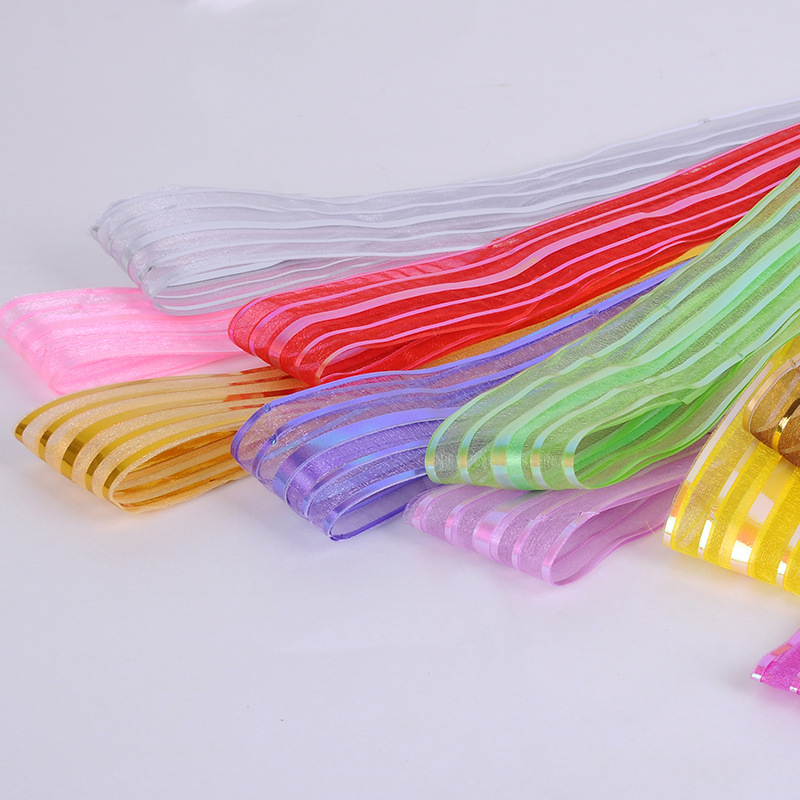 🎁โบว์รูด ริบบิ้นรูด🎀Large size🎉(เงาพิเศษ) 50mm📌สินค้าเลือกสี✔️พร้อมส่งในไทย โบว์ติดของขวัญ DIY