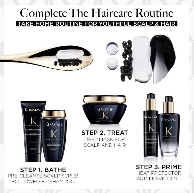 Kerastase Black Diamond Key Source All-Round Repair Kit 3 pcs.