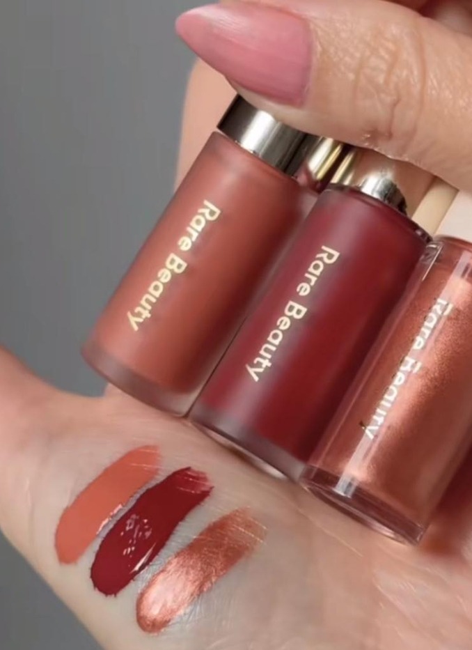 Rare Beauty Mini Blush and Luminize Trio (Virtue, Beloved, Enliven)