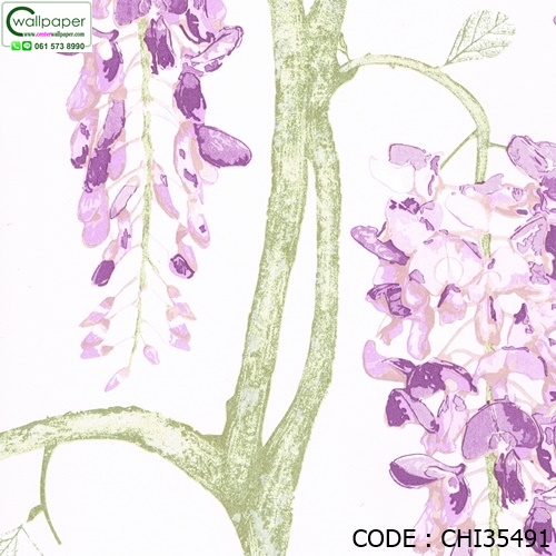 วอลเปเปอร์ติดผนังลายดอกไม้ No.CHI35491