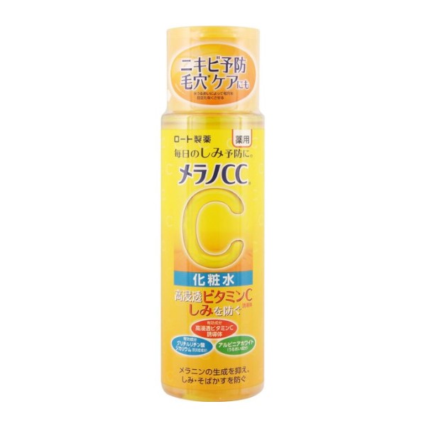 Rohto Melano CC Vitamin C Brightening Lotion 170 ml. (Normal to Combination/Oily Skin)