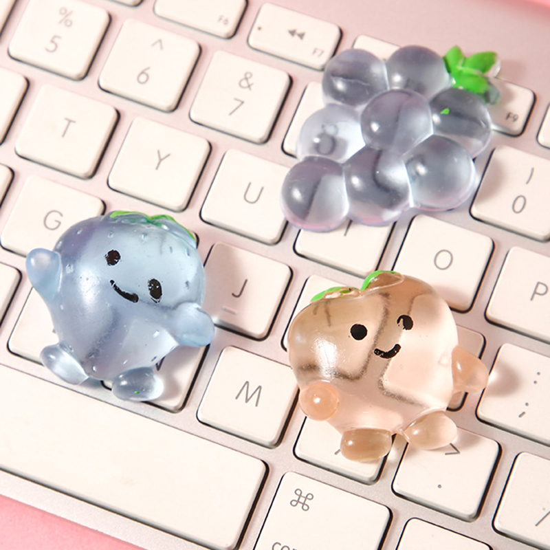 🌈🍇สกุชชี่ตุ๊กตาการ์ตูนผลไม้นุ่มนิ่ม🍊📌สุ่มคละแบบ✅พร้อมส่งในไทย ของเล่นคลายเครียด ของเล่นบีบสกุชชี่