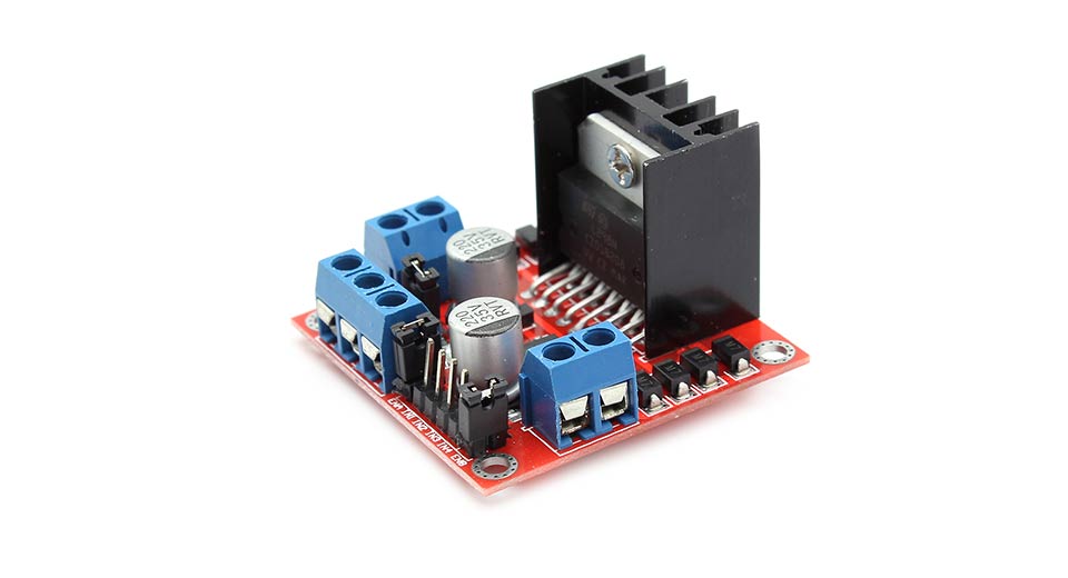 L298N 2-Channel DC Motor Driver