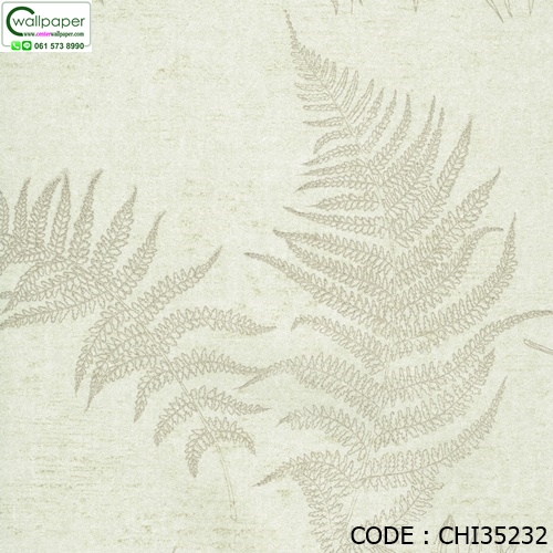 วอลเปเปอร์ลายใบไม้ No.CHI35232