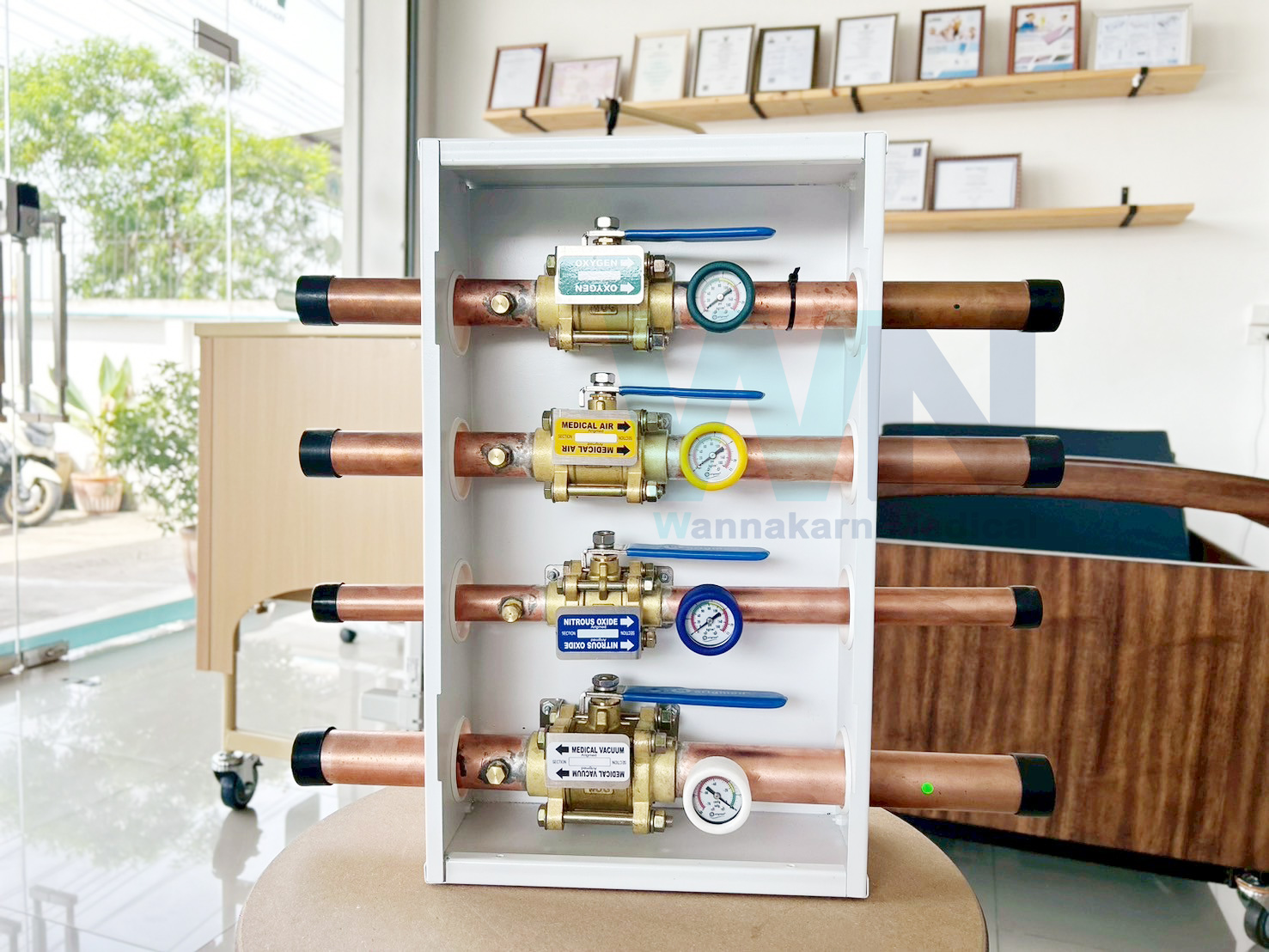 Arigmed Medical 4 Gas Zone Valve Box