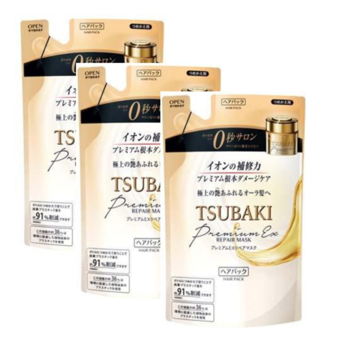 Tsubaki Premium EX Repair Mask 180 g. + Refill 150 g.