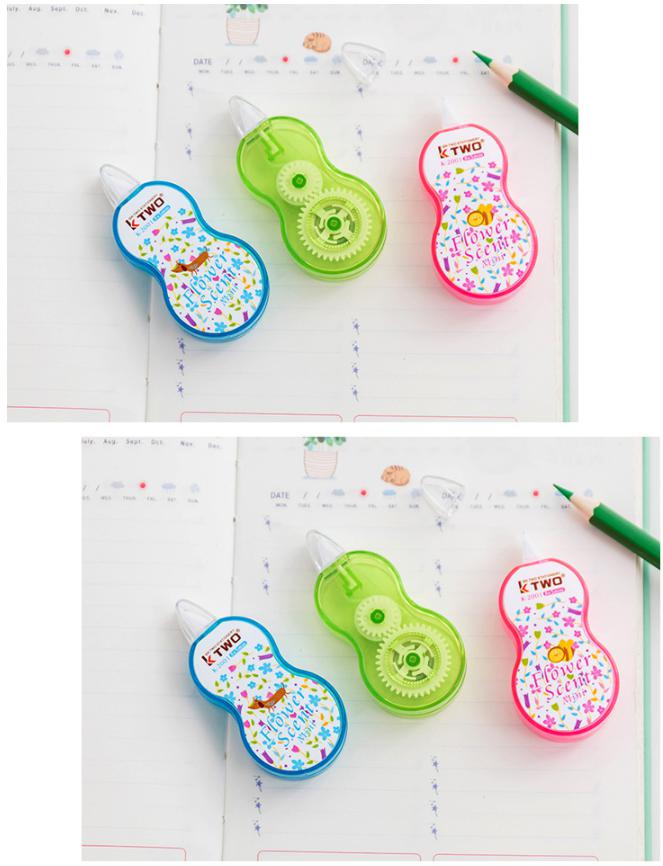 เทปลบคำผิด Mini flower ขนาด 8x5mm ชิ้นละ 7บาท ✔️พร้อมส่ง (🎲สุ่มลาย) Ohwowshop