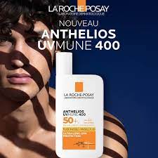 La Roche Posay Anthelios Uvmune 400 Invisible Fluid With Perfume SPF50+ 50 ml. สูตรแพ้ง่ายเหมาะสำหรับทุกสภาพผิว (มีกลิ่นหอมที่ไม่ก่อให้เกิดการแพ้)