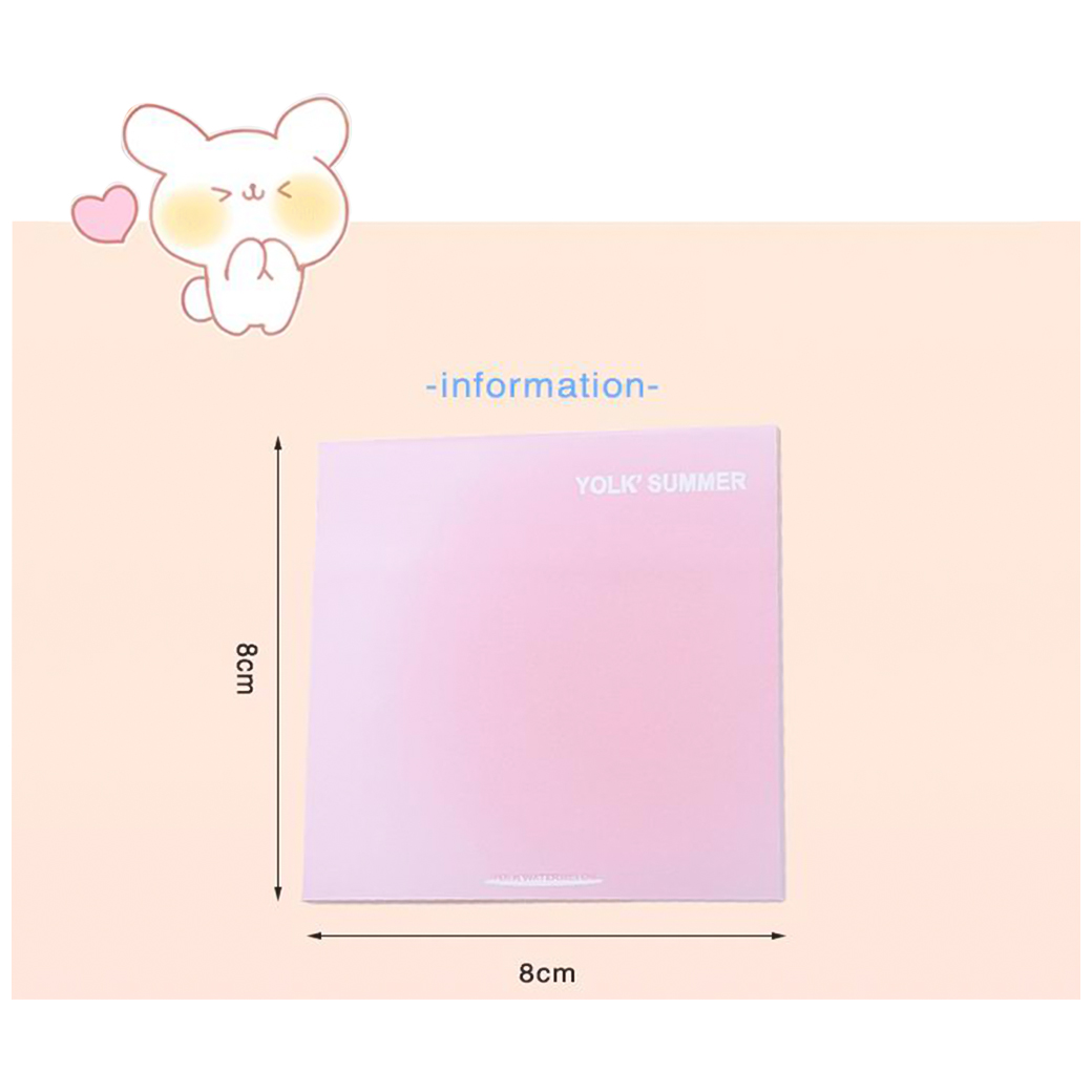 ⭐มีแพ็คเกจ⭐กระดาษโน๊ตกาวในตัว sticky note สีพาสเทล 50แผ่น 8x8 ซม ชิ้นละ 6 บาท✔️พร้อมส่ง Ohwowshop กระดาษบันทึก สวยงาม