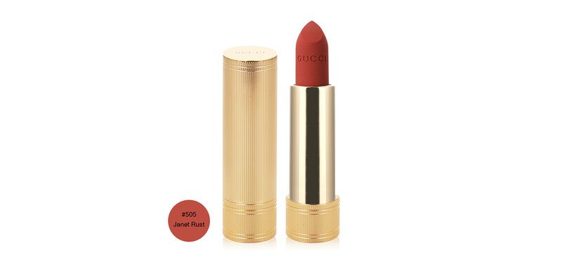 Gucci Rouge A Levres Mat Lip Colour 3.5 g. สี 505 Janet Rust
