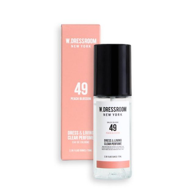 W.DRESSROOM Dress & Living Clear Perfume 70 ml. #49 Peach Blossom หอมหวานซุกซน