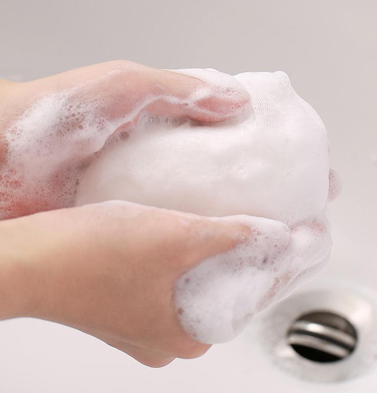 💦ถุงตาข่ายตีฟองเกรด AAA หนา 2 ชั้น 8*11 cm✔️พร้อมส่ง ถุงสบู่ ถุงตาข่ายตีฟอง ถุงใส่สบู่