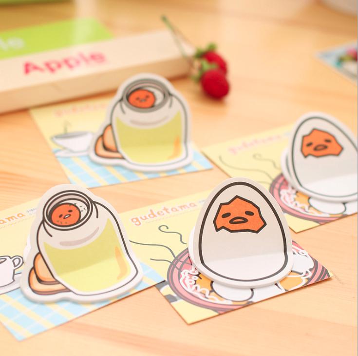 กระดาษโน๊ตกาวในตัว ไข่ขี้เกียจ ( 1ชิ้นมี 20 แผ่นโดยประมาณ ) ชิ้นละ 3 บาท ✔️พร้อมส่ง (🎲สุ่มลาย) Ohwowshop