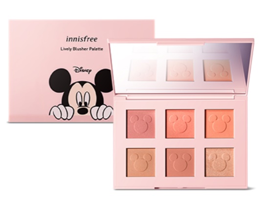 Innisfree x Mickey Mouse Lovely Blusher Palette