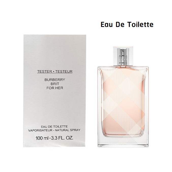 Burberry Brit For Her Eau de Toilette 100 ml. (Tester Box)