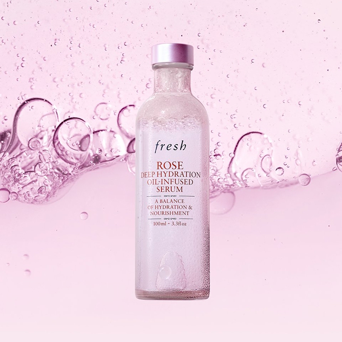 Fresh Rose Deep Hydration Oil-Infused Serum 100 ml.