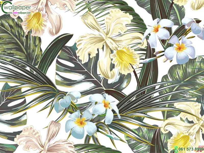 รวมวอลเปเปอร์ใบไม้สั่งผลิต