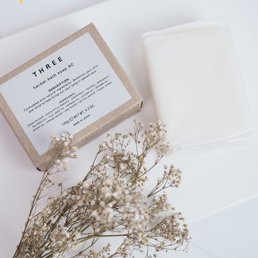 Three Herbal Bath Soap AC 120 g.