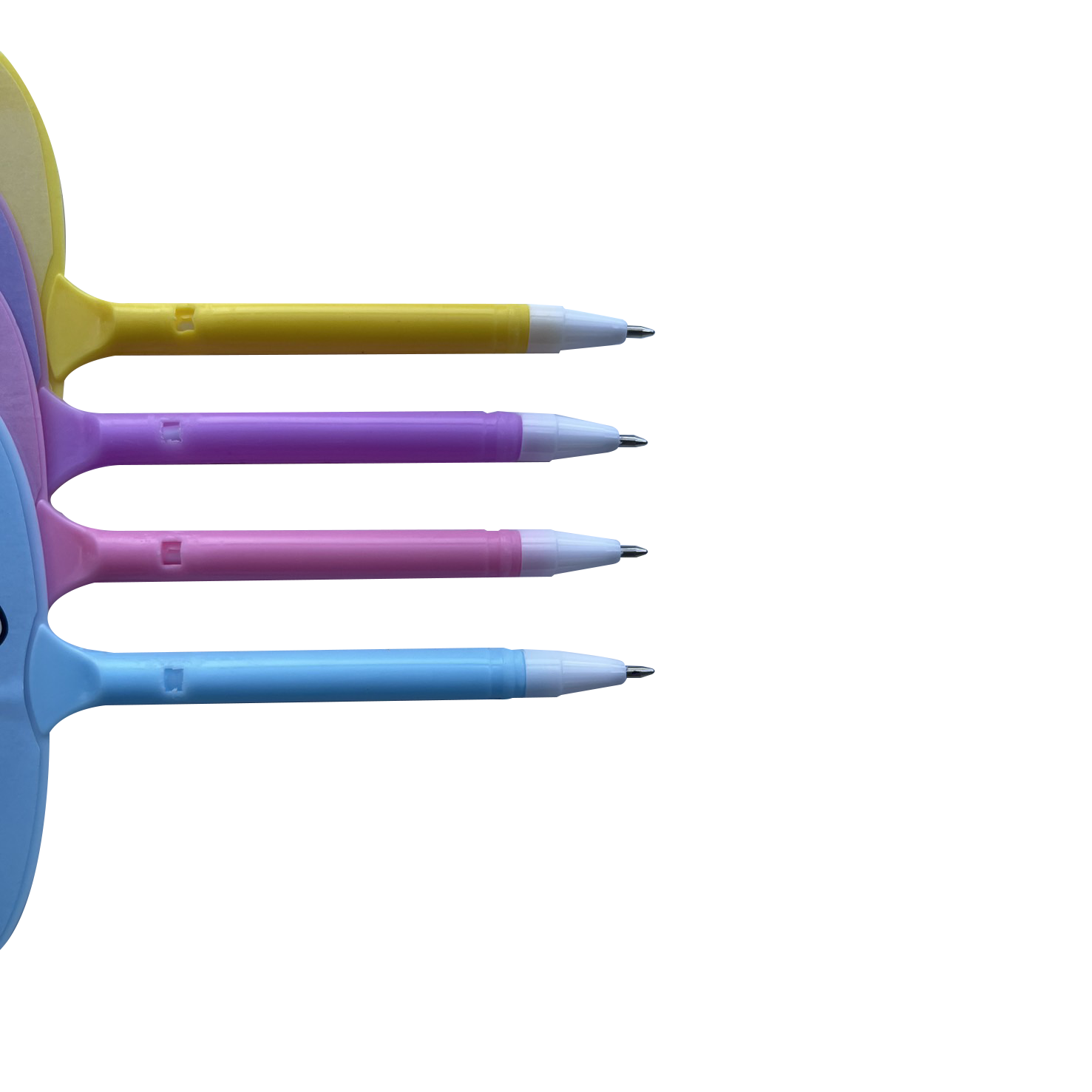 🌈ปากกาพัดลูกลื่น🌈เด็กสาวขนมหลากสี ไส้น้ำเงิน 0.5 ราคา 4 บาท/แท่ง✅พร้อมส่ง Ohwowshop ปากกา เครื่องเขียน ลูกลื่น