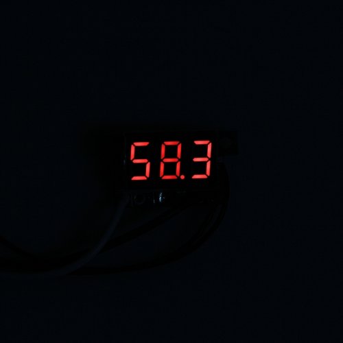 0-999mA 4V-30V Mini Digital Ammeter (Red LED | จอสีแดง)