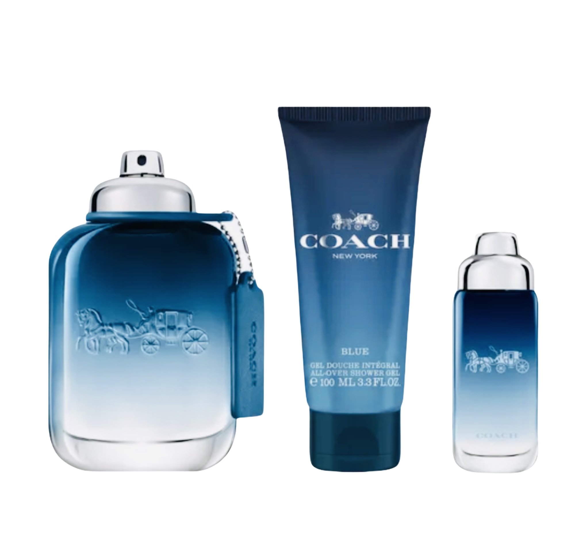 Coach Blue EDT for Men Gift Set 3 Items