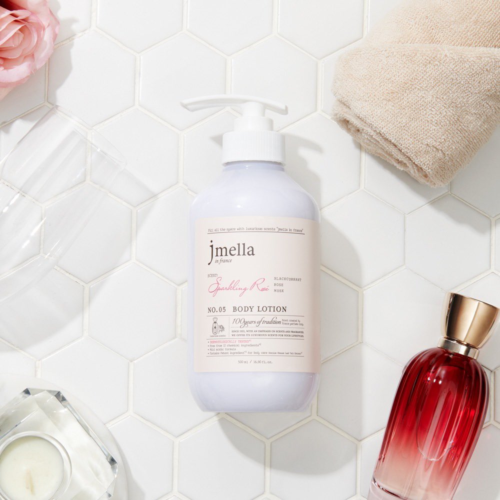 Jmella in France Body Lotion 500 ml. #No.5 Sparkling Rose