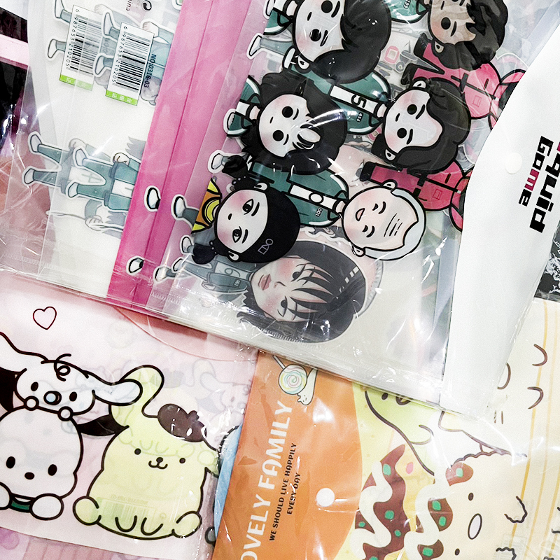🌈ซองเอกสารลายการ์ตูน🌈แฟ้ม📌สุ่มตามแบบ ชิ้นละ 10 บาท ✅ Ohwowshop เครื่องเขียน กระเป๋าดินสอ นักเรียน ราคาถูก