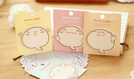 โพสต์อิท หลากอารมณ์ 7.4*9 cm ( 1ชิ้นมี 18-20 แผ่นโดยประมาณ ) ชิ้นละ 3 บาท ✔️พร้อมส่ง (🎲คละลาย) Ohwowshop