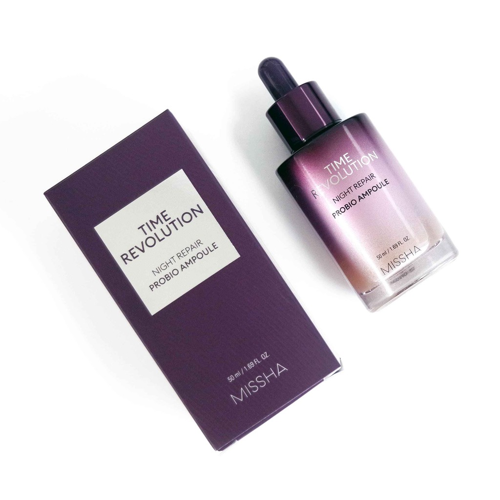 Missha Time Revolution Night Repair Probio Ampoule 50 ml.