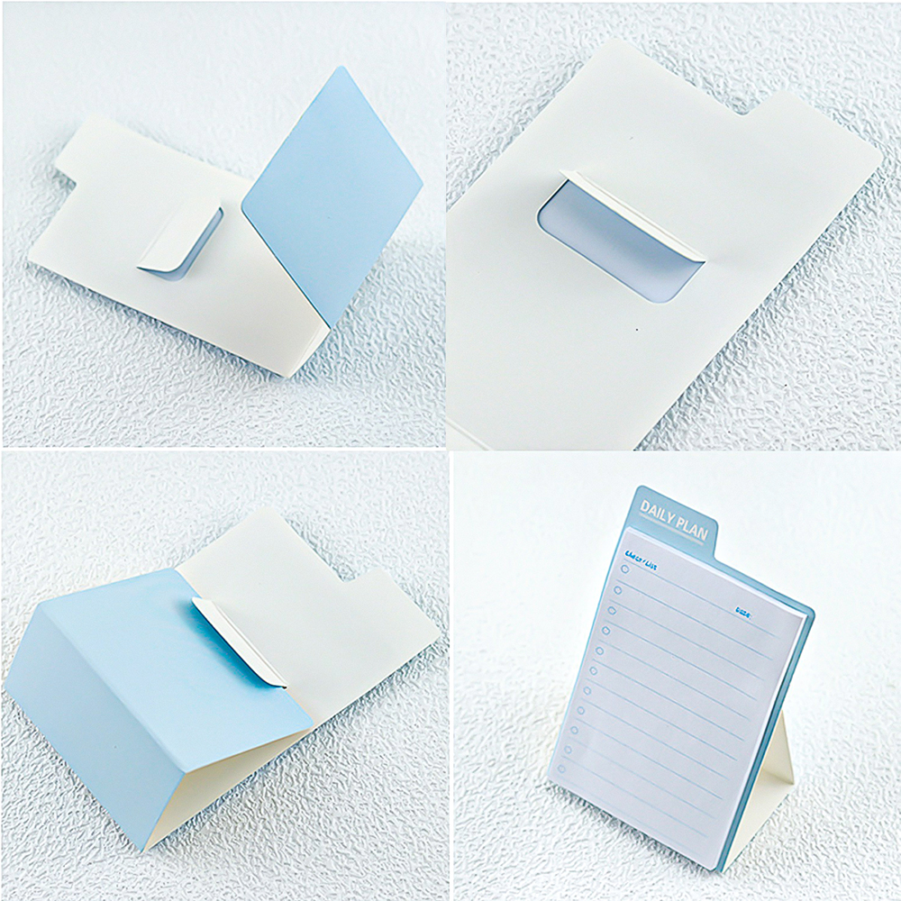 📋✨ กระดาษโน้ตกาวในตัว โน้ตตั้งโต๊ะ Daily Plan 🗓️ สีพาสเทล To Do List✅พร้อมส่งในไทย จดสะดวก หยิบใช้ง่าย