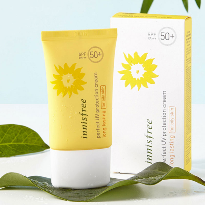 Innisfree Perfect UV Protection Cream Long Lasting SPF50+ / PA+++ for Oily Skin