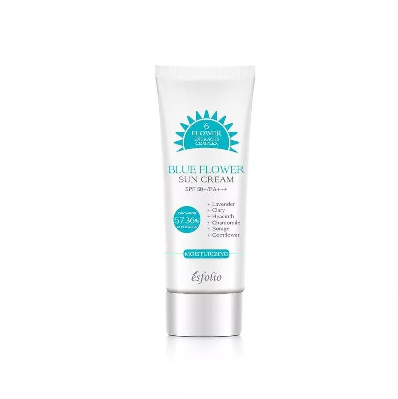 Esfolio Blue Flower Sun Cream SPF50+ PA+++ 30 ml.