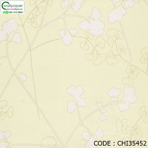 วอลเปเปอร์ติดผนังลายใบไม้ No.CHI35452