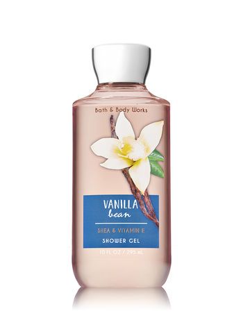 Bath & Body Works Shea + Vitamin E Shower Gel 295 ml. #Vanilla Bean