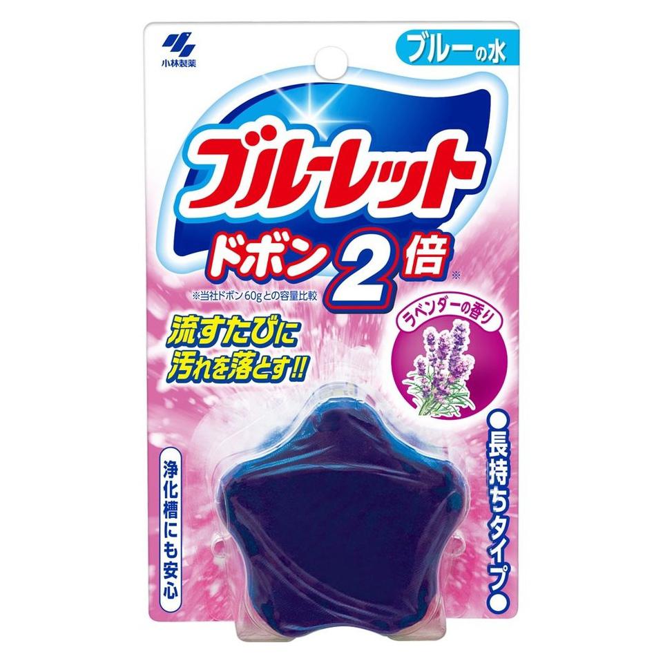 Kobayashi Toilet Bowl Cleansing Block #Lavender ก้อนดับกลิ่นชักโครก กลิ่นลาเวนเดอร์
