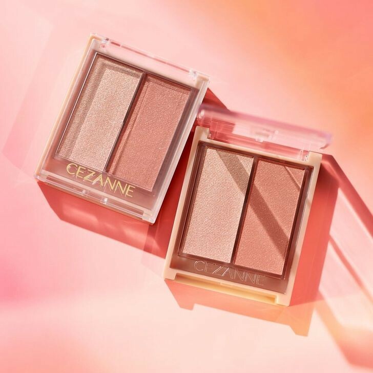 Cezanne Face Glow Color 5.9 g. #01 Apricot Glow