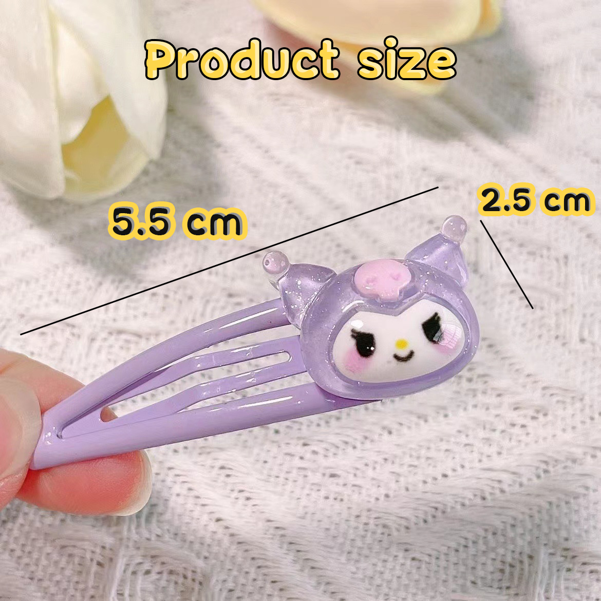 🧡⭐กิ๊บติดผม⭐🧡ตัวการ์ตูน ซานริโอ้✔️พร้อมส่งในไทย เครื่องประดับผม กิ๊ฟ กิ๊ป ผม กิ๊ปหนีบผมเกาหลี