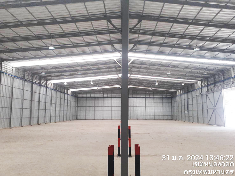 โกดังว่างให้เช่าหนองจอกลาดกระบัง984ตรม.หลัง E ราคา 103,400 บาท ต่อเดือน