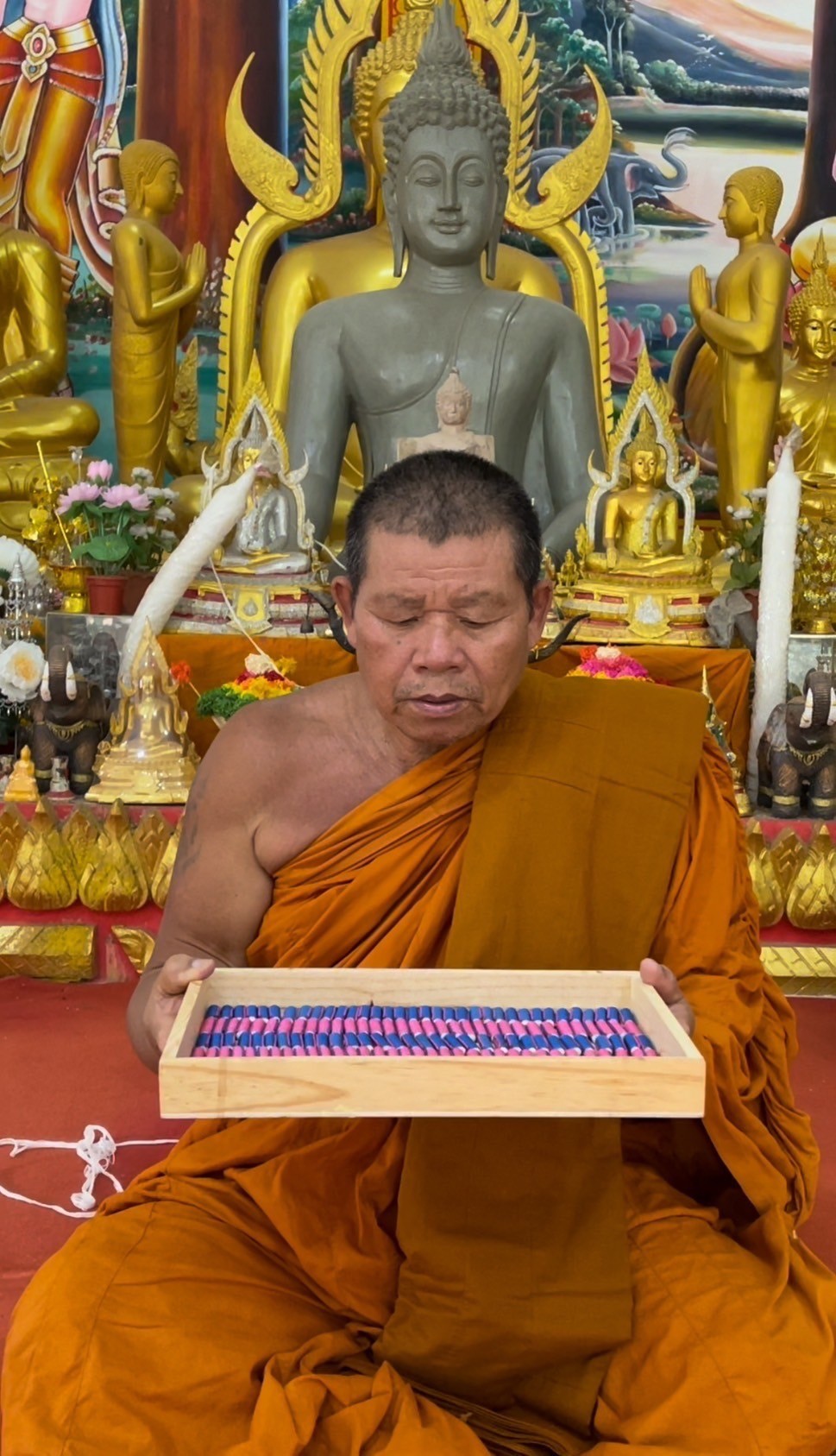 ตะกรุดกามคุณ (แบบถัก) หลวงปู่พงษ์ศักดิ์ ทันตะจิตโต วัดป่าเทพนิมิต จังหวัดกาฬสินธุ์