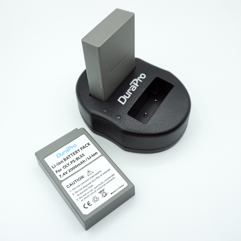 แท่นชาร์จแบตเตอรี่ Olympus BLS-5 BLS-50 LCD charger for Olympus OMD E-M10 E-M10II E-M10III PEN E-PL9 E-PL8 E-PL7