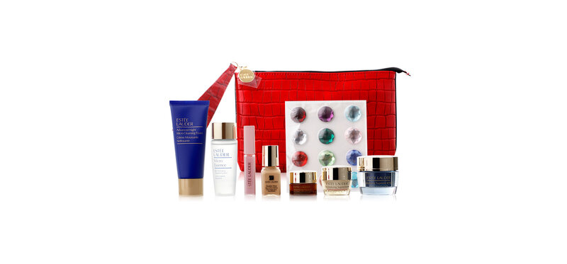 Estee Lauder Red Bag Set 8 Items