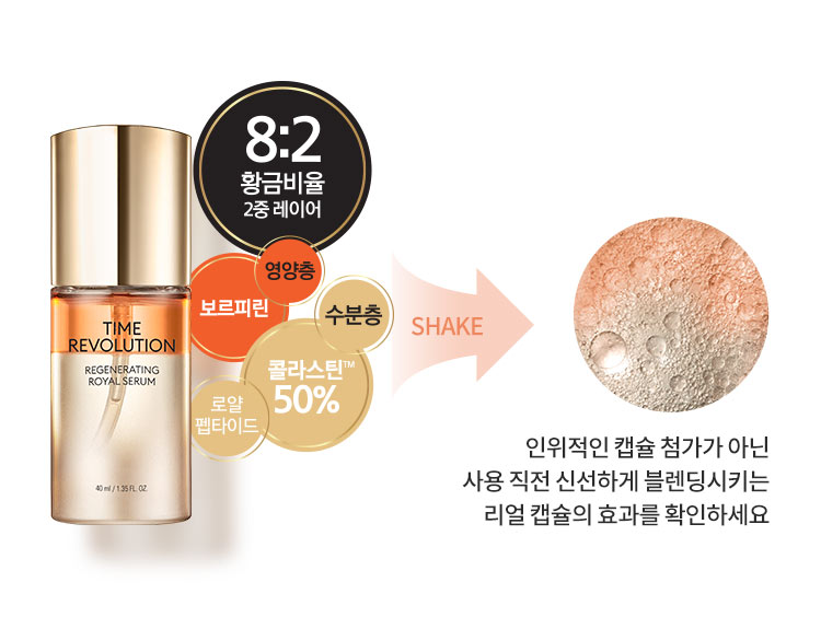 Missha Time Revolution Regenerating Royal Serum 40 ml.