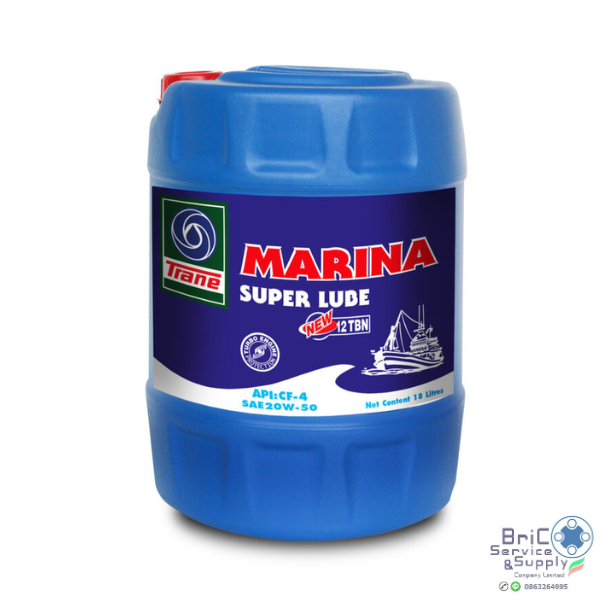 TRANE Marina Super Lube 15W-40, 18 Lt