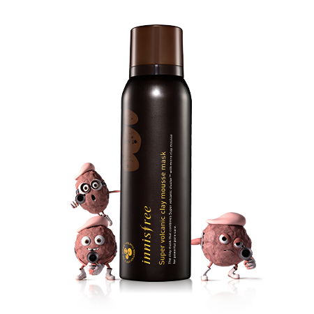 Innisfree Super Volcanic Clay Mousse Mask 100 ml.