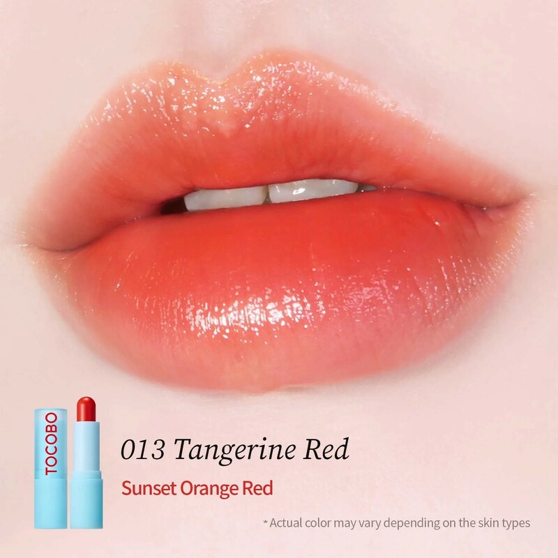TOCOBO Glass Tinted Lip Balm 3.5 g. #013 Tangerine Red
