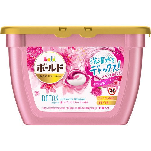 P&G Bold Detox Inspired Gel Ball 3D 17 ลูก #Premium Blossom